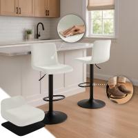 Barhocker Hover Samt B creme 