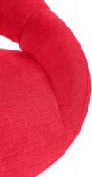 2er Set Barhocker Milet Stoff G rot 