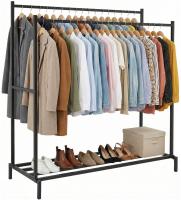 Kleiderständer Karita 150 cm schwarz