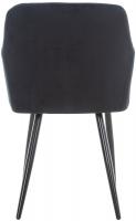 Esszimmerstuhl Shila Samt schwarz 