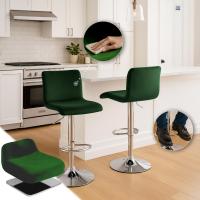 Barhocker Hover Samt C grün 