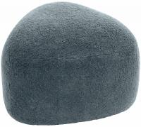 Sitzhocker Alfrisa Teddy dunkelgrau Sitzhocker Alfrisa Teddy dunkelgrau