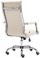 Bürostuhl Amadora Stoff creme 