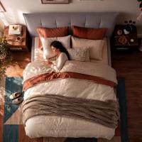 Bett Mirka 180x200 cm Stoff grau Bett Mirka 180x200 cm Stoff grau