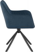 Stuhl Tipton Cord blau 