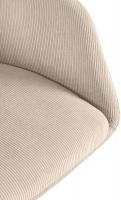 Esszimmerstuhl Olema Cord creme 