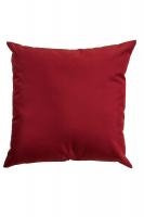 Deko-Kissen 45x45 cm rubinrot