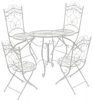 2er Set Stühle Indra antik weiß 2er Set Stühle Indra antik weiß
