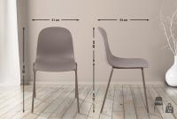 2er Set Stuhl Hardin taupe 
