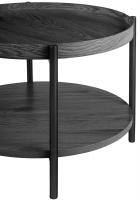 Couchtisch Corbitan 50 cm grau 