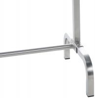 Kleiderständer Lara 150x38x120 edelstahl 