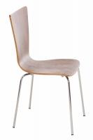 Besucherstuhl Aaron walnuss 