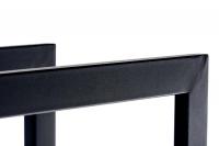 Kaminholzständer Keri V3 25x60x100 schwarz 