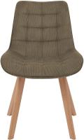 Stuhl Brook Cord taupe 
