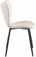 Esszimmerstuhl Maika Stoff creme 