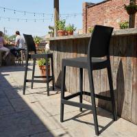 Barhocker Flamur schwarz 