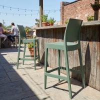 Barhocker Flamur oliv 