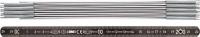 Gliedermaßstab L.2m B.14mm mm/mm EG II Alu.schwarz BMI