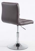 2er Set Lounger Palma V2 Kunstleder braun 