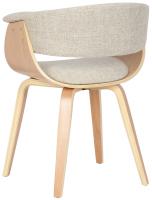 2er Set Stühle Bruce Stoff natura/creme 