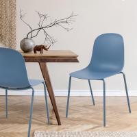 2er Set Stuhl Hardin blau 2er Set Stuhl Hardin blau
