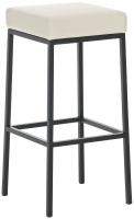 2er Set Barhocker Montreal 85 Kunstleder schwarz creme 