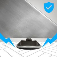 Tischbeine Biloxi L edelstahl 