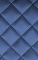 2er Set Barhocker Kasson Samt  blau 