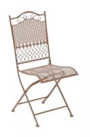 2er Set Gartenstühle Kiran antik braun 