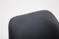 Barhocker Cannes Kunstleder Natura schwarz 