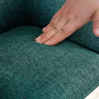 Stuhl Tipton Stoff dunkelgrün 