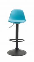 Barhocker Kiel Kunstleder schwarz blau 