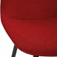 Esszimmerstuhl Maryam Stoff rot Esszimmerstuhl Maryam Stoff rot