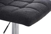 2er Set Barhocker Peru STOFF C dunkelgrau 