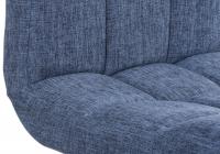 2er Set Barhocker Peru STOFF C blau 
