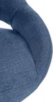 2er Set Barhocker Milet Stoff G blau 