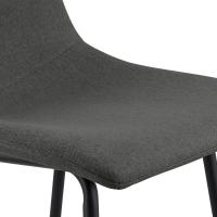 Barhocker Altona Stoff dunkelgrau Barhocker Altona Stoff dunkelgrau