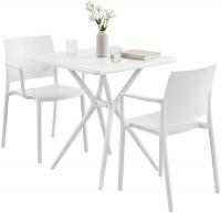 Gartenmöbel-Set Pula weiß