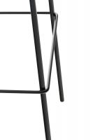 Barhocker Hoover 4-Fuß Gestell schwarz grau 