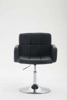 Lounger Los Angeles Kunstleder schwarz 