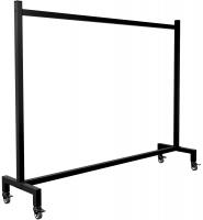 Kleiderständer Gisborne 150x38x120 schwarz 