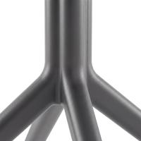 Tisch Sky rund 105 cm dunkelgrau 