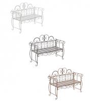 Gartenbank Minna bronze 