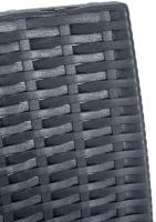4er Set Barhocker Jamaica dunkelgrau 