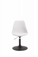 4er Set Esszimmerstühle Maverick B Kunststoff weiß 