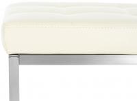 2er Set Sitzhocker Barci creme 