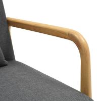 Sessel Hibbing Stoff dunkelgrau 