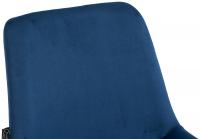 Esszimmerstuhl Victoria Samt blau 