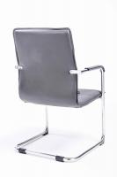 2er Set Besucherstuhl Seattle grau 