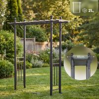 Rosenbogen Veranda anthrazit 